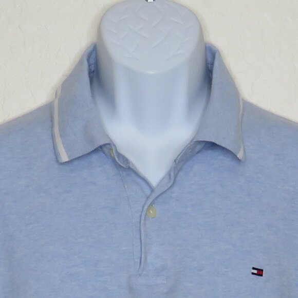 Tommy Hilfiger* Men's Short Sleeve 2 Button Down Straight Hem Polo Shirt~Size XL - Picture 10 of 10